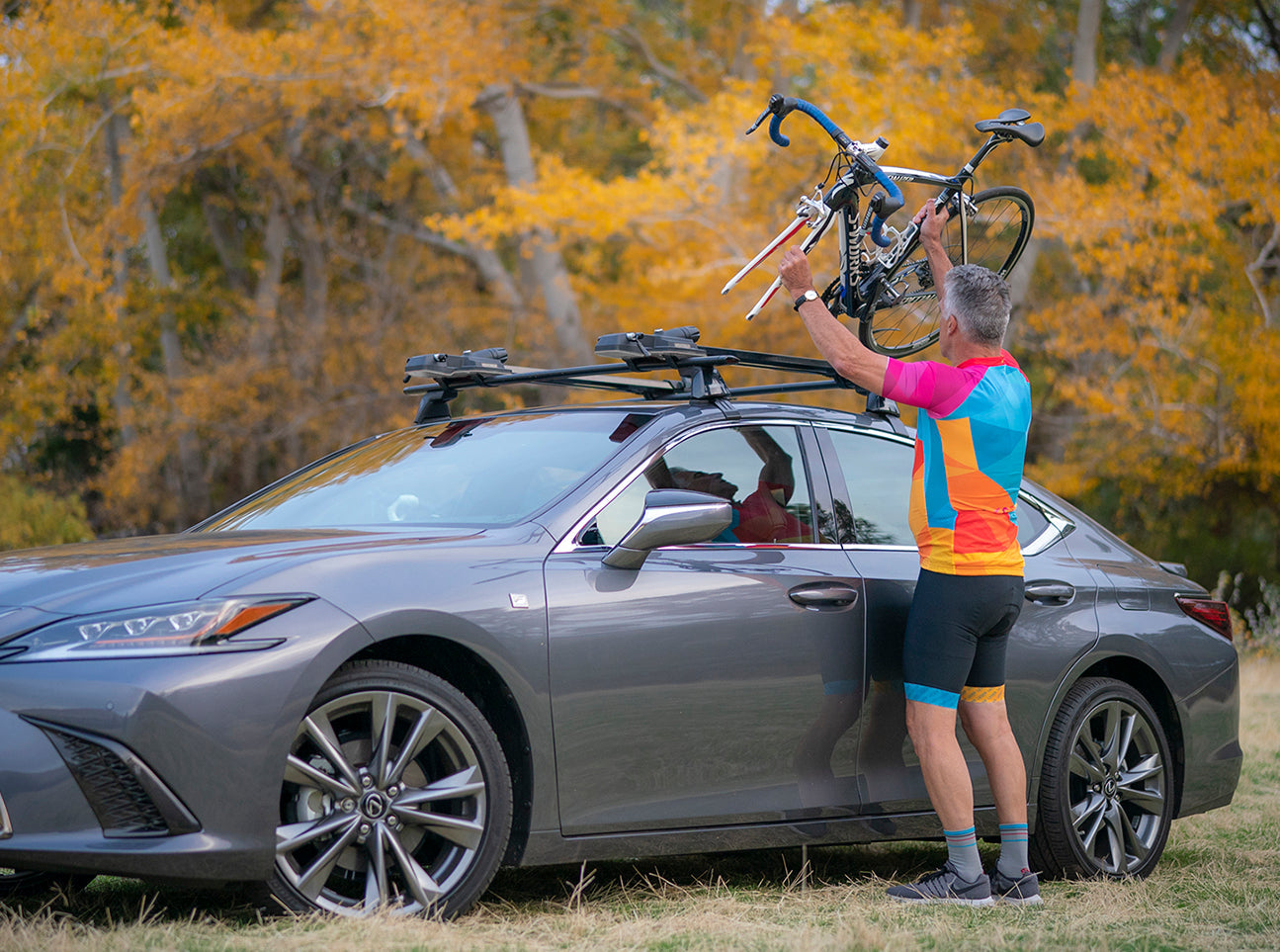 Yakima HighSpeed Premium Rooftop Fork Bike Mount