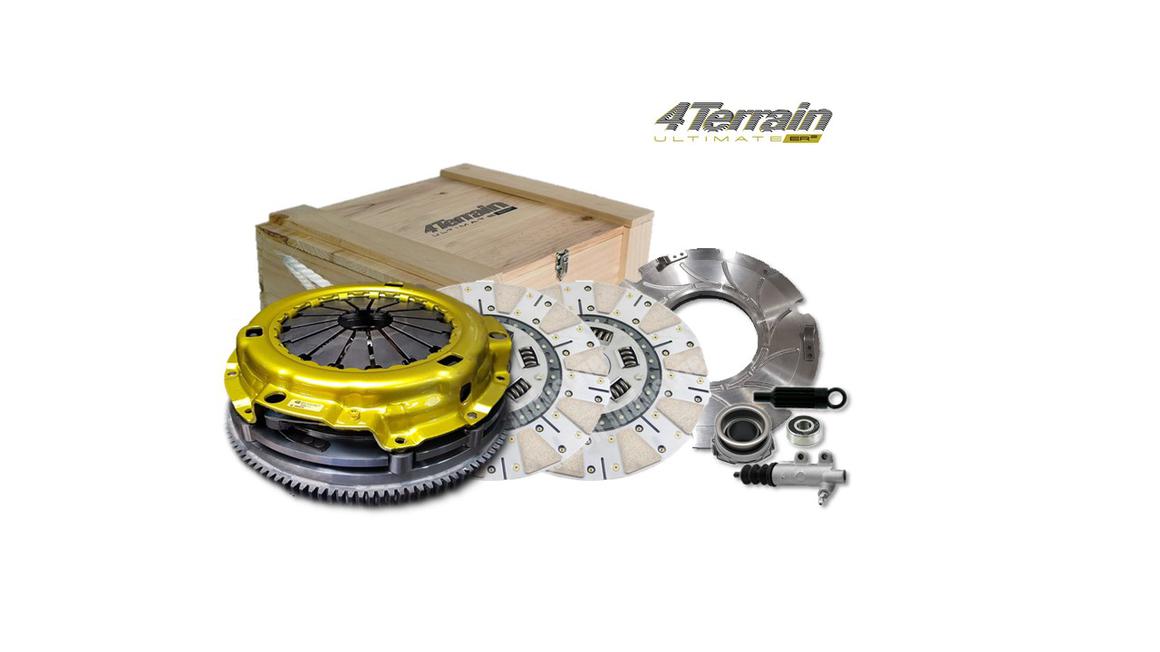 4Terrain Ultimate Twin Clutch Kit Inc. Flywheel 4TTSRF2538N-SSC