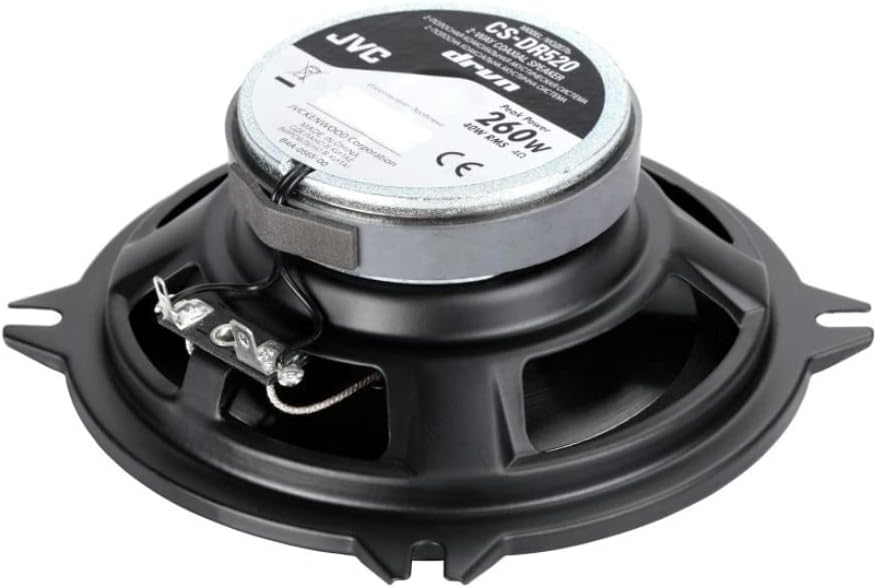 JVC Driven 5in. 2-Way Speaker 260W CS-DR520