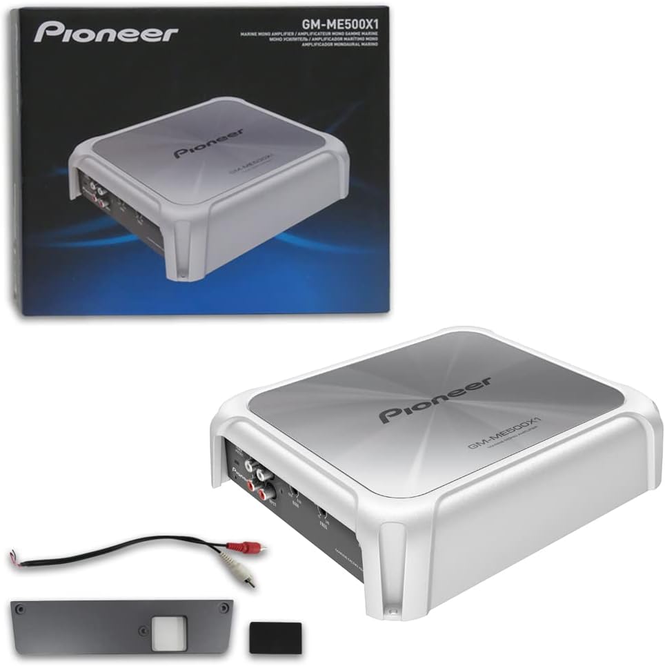 Pioneer Class-D Marine Amp 1 Channel GMME500X1