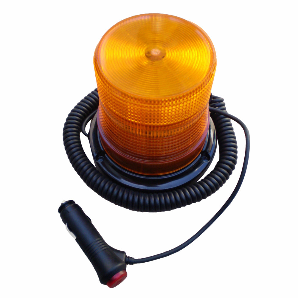 Revolution LED Strobe Amber 12 Or 24V Permanent / Magnetic Mount 52-91646