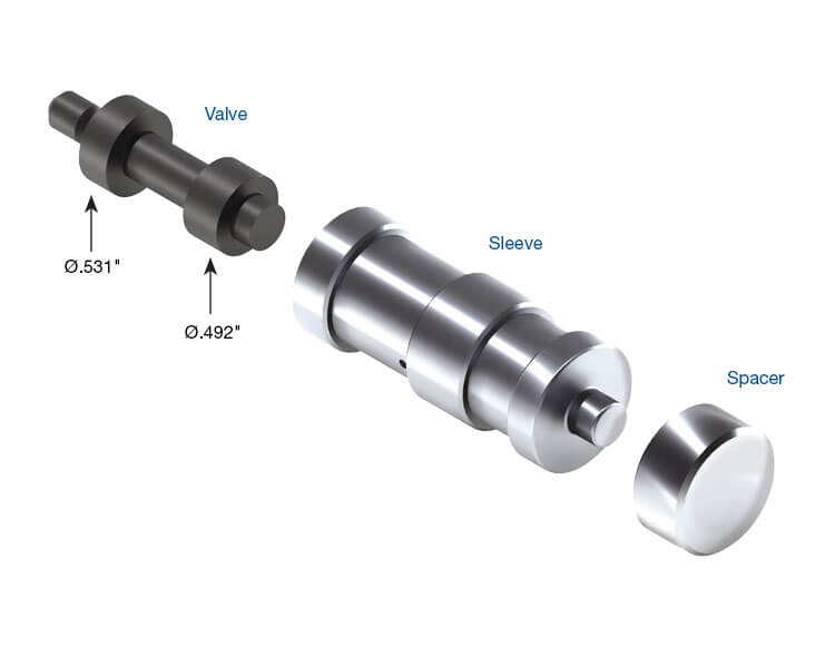 Sonnax Vlve Kit 5L40E B/St Vlve & Spacer 55209-01K