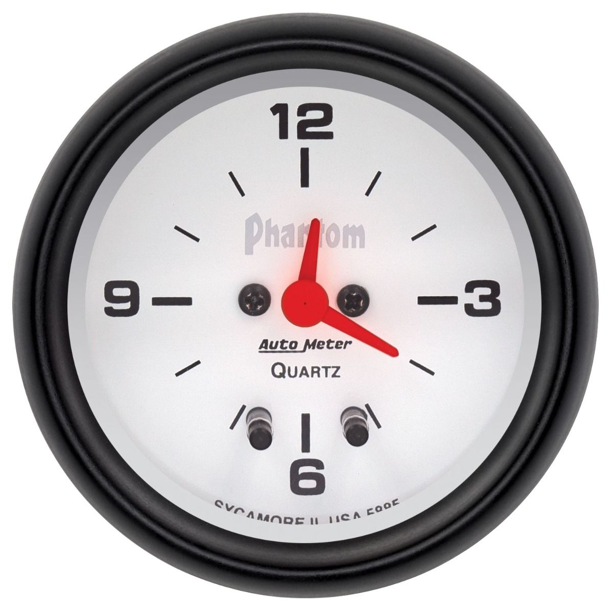 AutoMeter Phantom 2-5/8in Analogue Clock AU5885