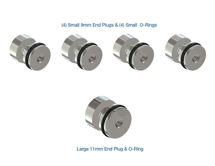 Sonnax O-Ringed End Plug Kit Aw55-50Sn 59947-21K