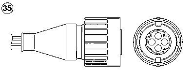 NTK Oxygen Sensor OZA750-EE7
