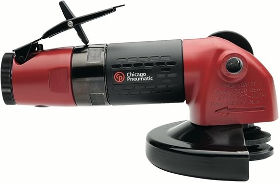 CP Tool Company Chicago Pneumatic 4.5 Heavy Duty Angle Grinder CP3450-12AC45