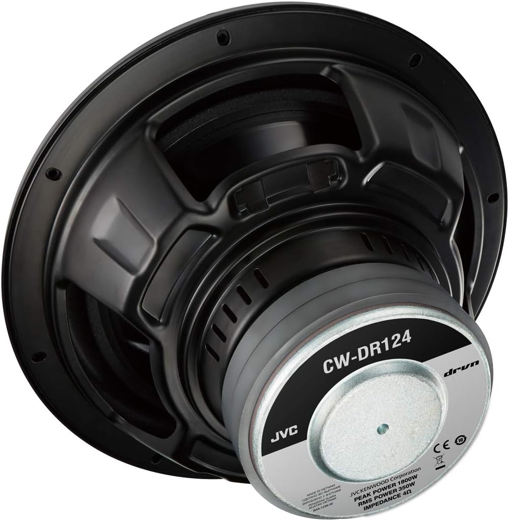 JVC 12in. Subwoofer CW-DR124