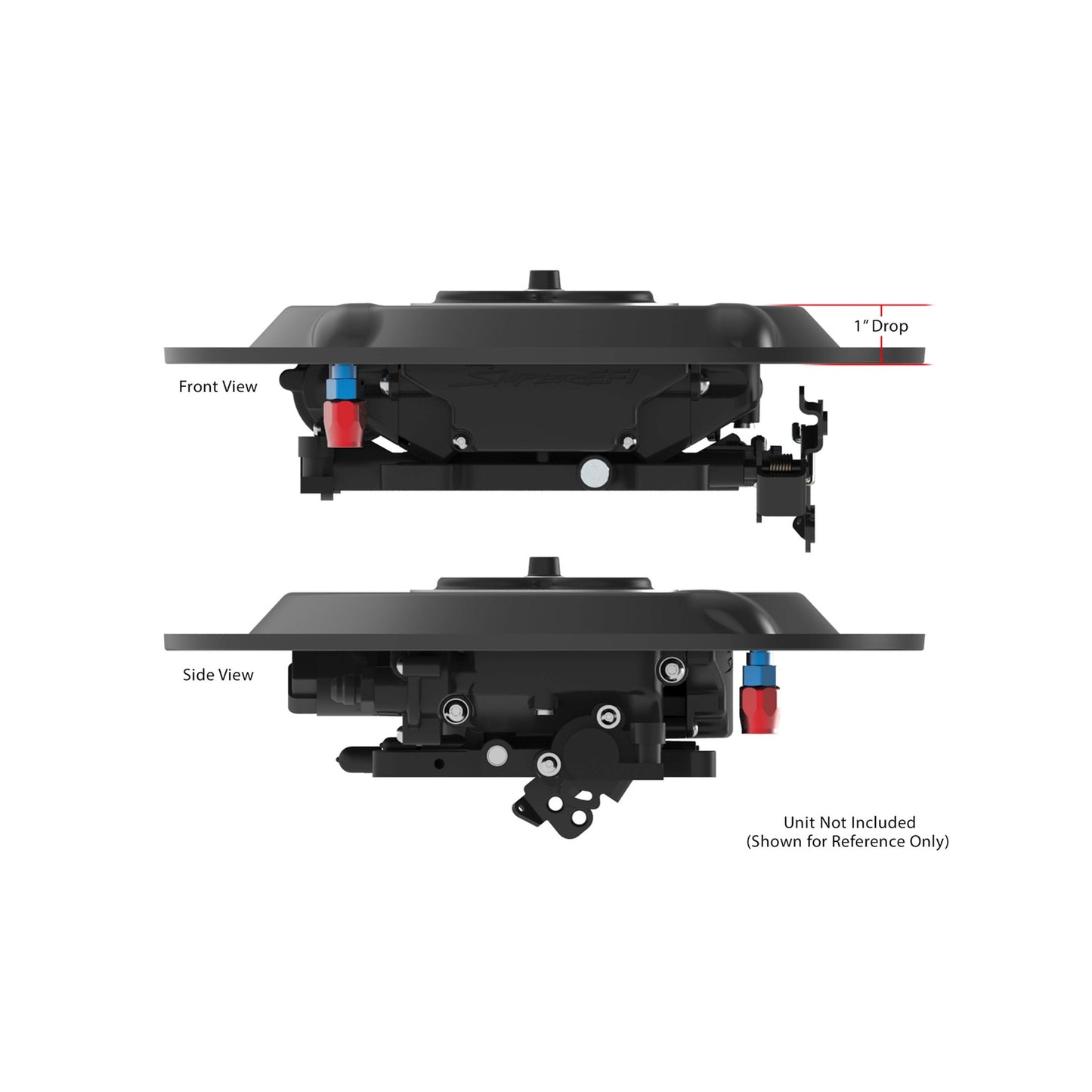 Holley Sniper EFI 14in Air Filter Base 120-511