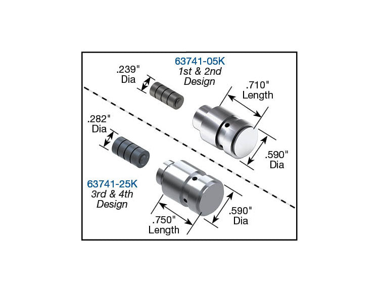 Sonnax Tcc Valve Kit, Low Brake Boost Valve Kit 63741-05K