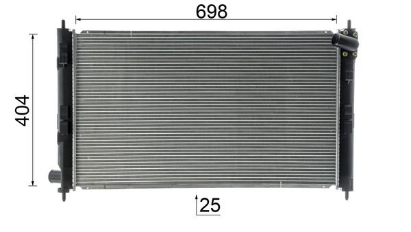 Mahle Radiator OE Quality CR 1902 000S