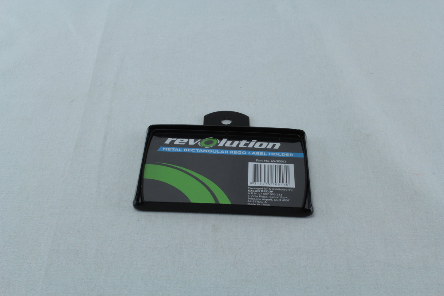 Revolution Rego Label Rectangle - Metal 65-90062