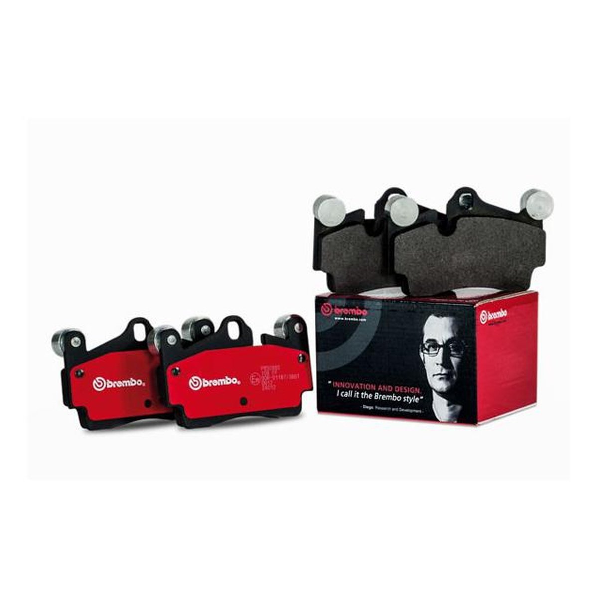Brembo Brake Pad Set (Low-Met) P50056