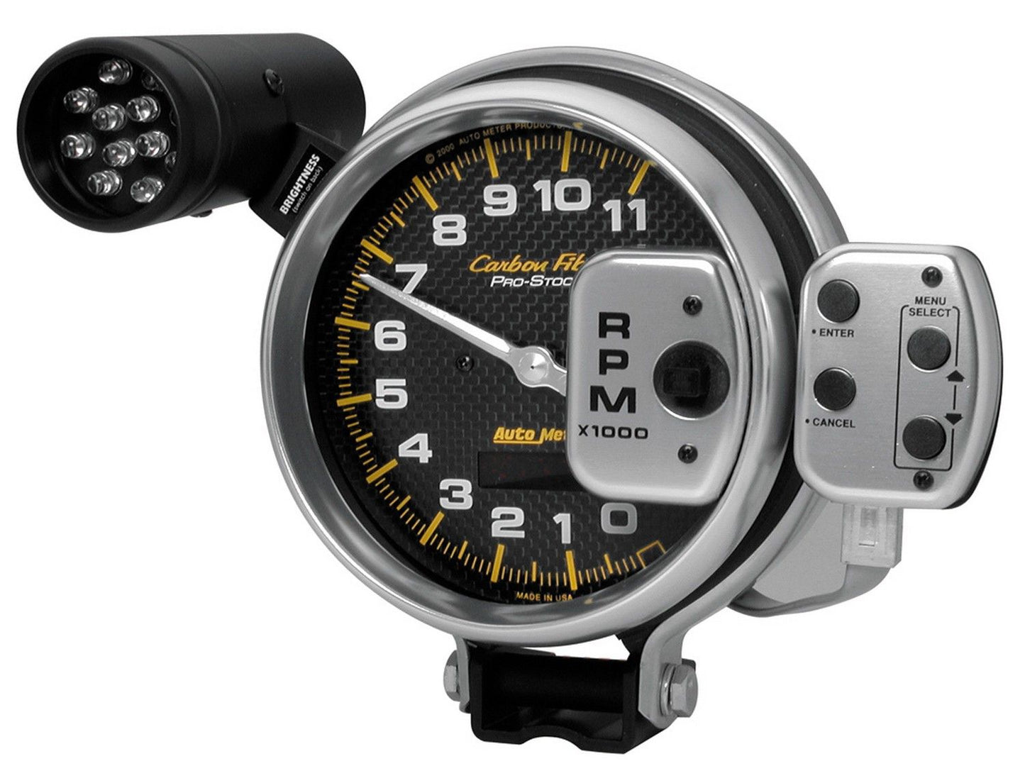 AutoMeter 5 Tach 11000 RPM Pro Stock AU6836