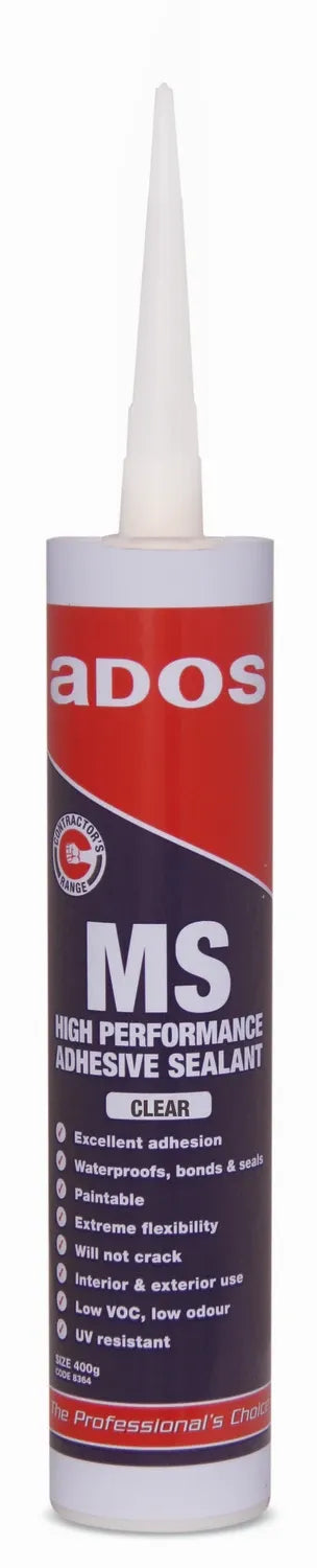 CRC MS High Performance Adhesive Sealant Clear 400g 8362