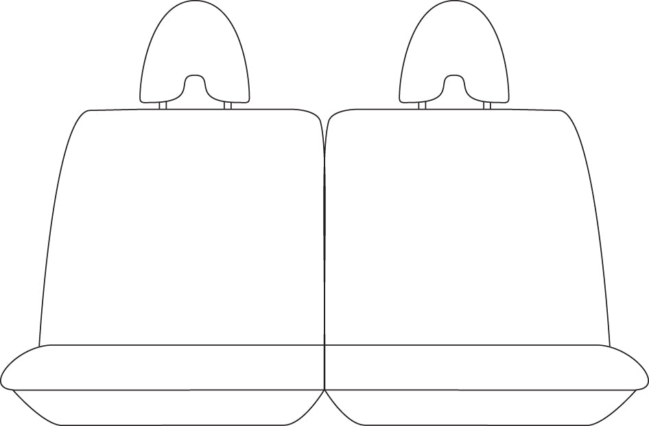 Sperling Tradies Canvas Rear Grey Seat Covers Suits Patrol 2004-2017 RM9001TRG