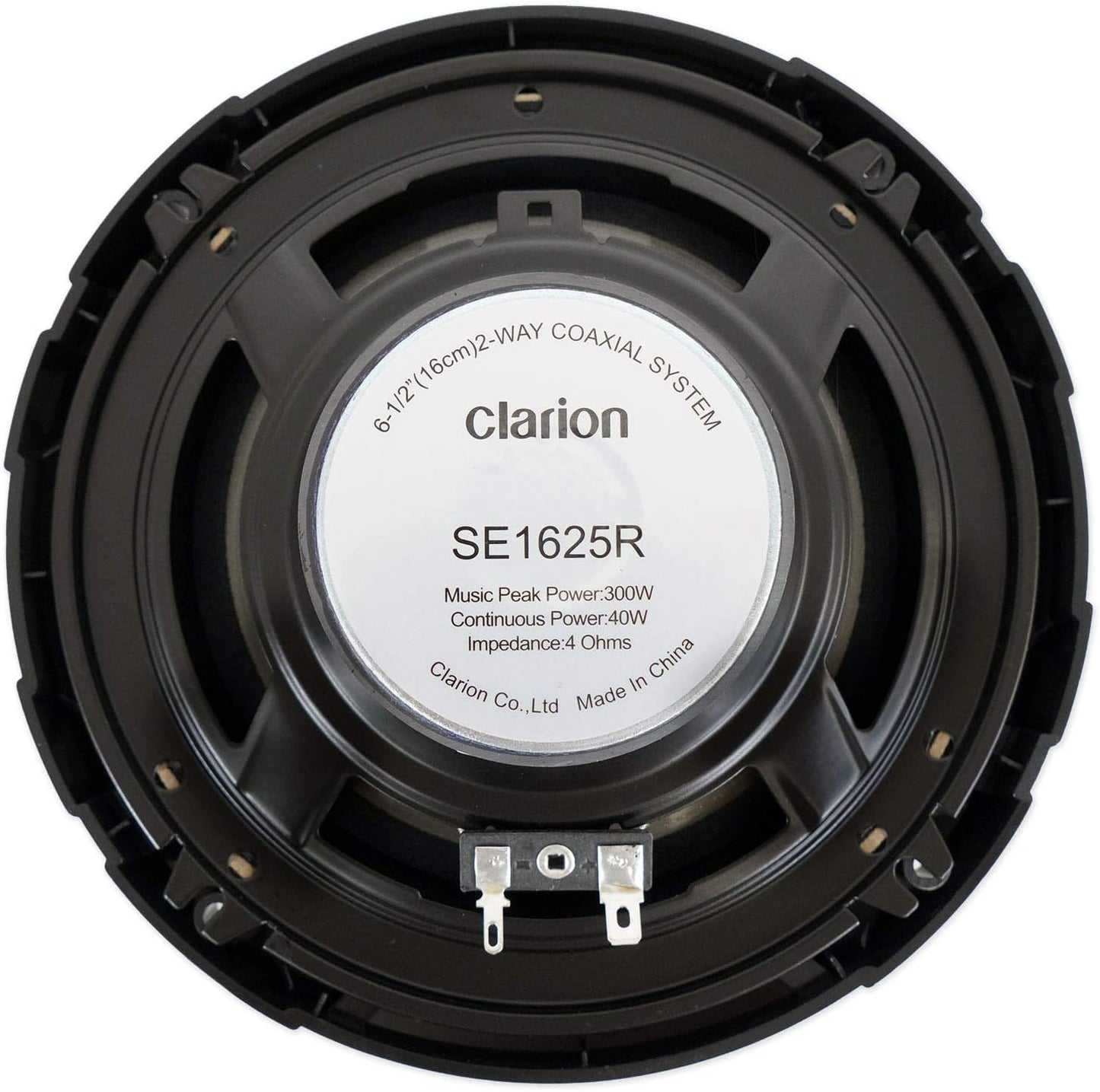 Clarion Audio 6-6.5In (160Mm) 300W 2-Way Coaxial Speakers SE1625R
