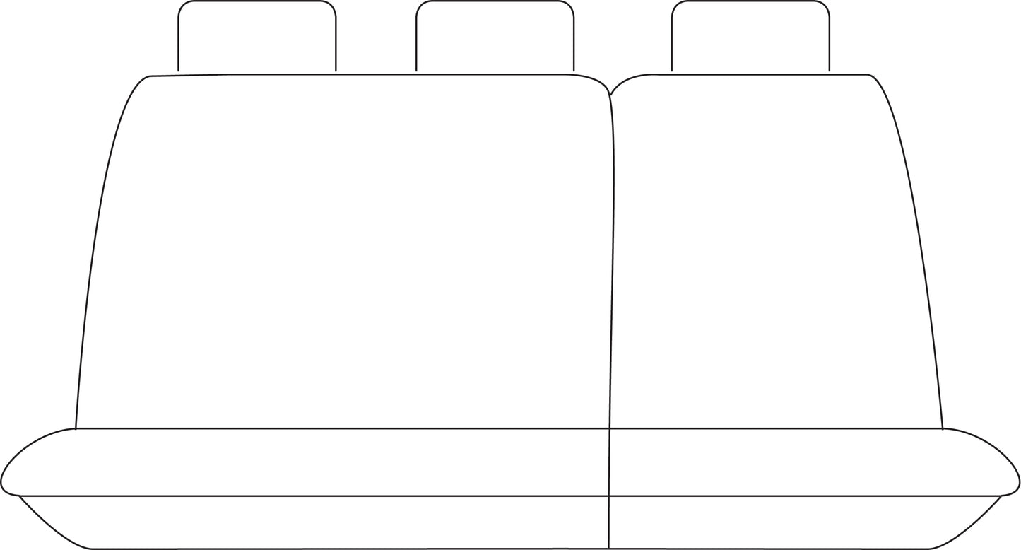 Sperling Tradies Canvas Middle Grey Seat Covers Suits Landcruiser GXL RV 1998-2007 RM5080TRG