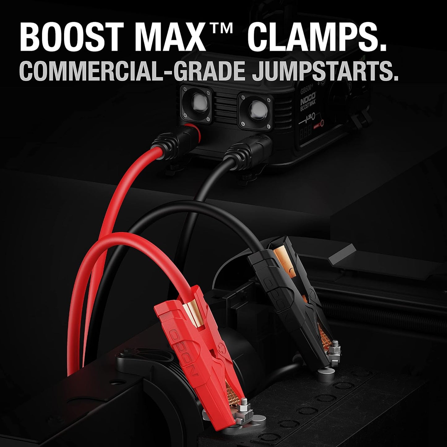NOCO Boost Max 72-Inch Battery Clamps GBC005