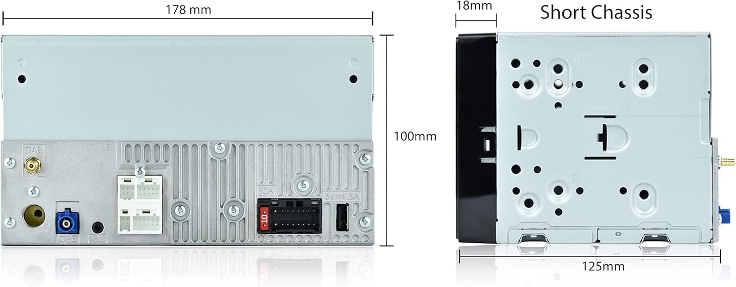 Pioneer 6.8In Touch-Screen Wireless Multimedia Receiver With DAB SPHDA360DAB