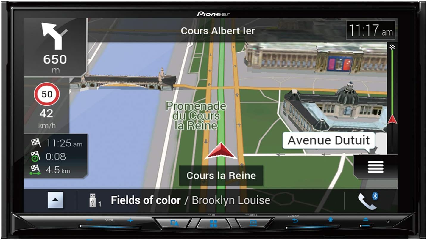 Pioneer 7In Wireless AV Receiver With Built-In Gps NAVigation AVICZ930DAB