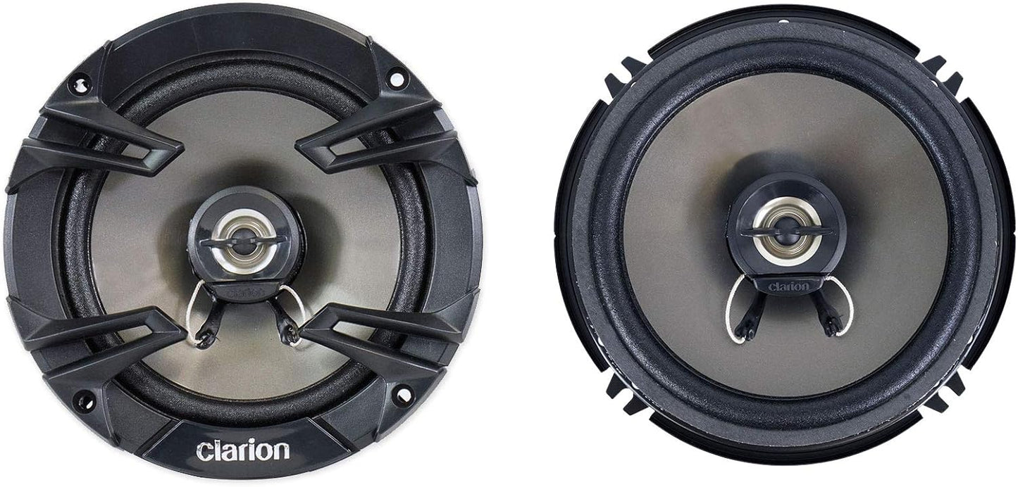 Clarion Audio 6-6.5In (160Mm) 300W 2-Way Coaxial Speakers SE1625R