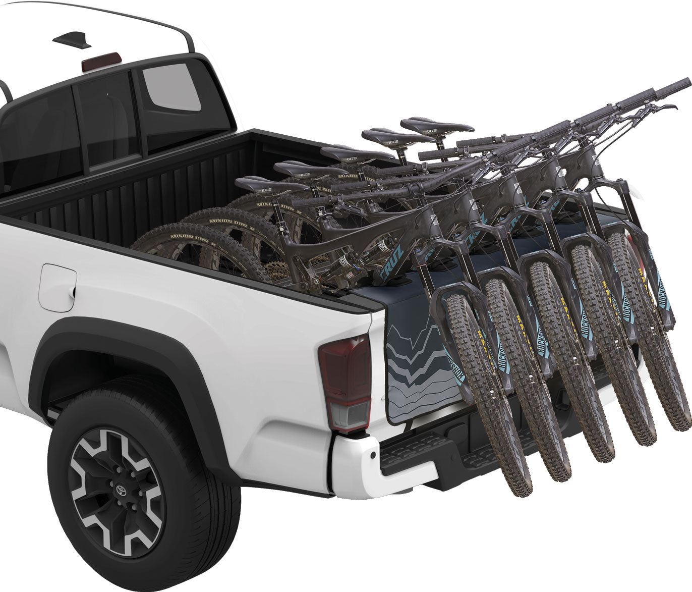 Yakima GateKeeper EVO Medium Shadow Black Ute/Truck Tailgate Bike Pad