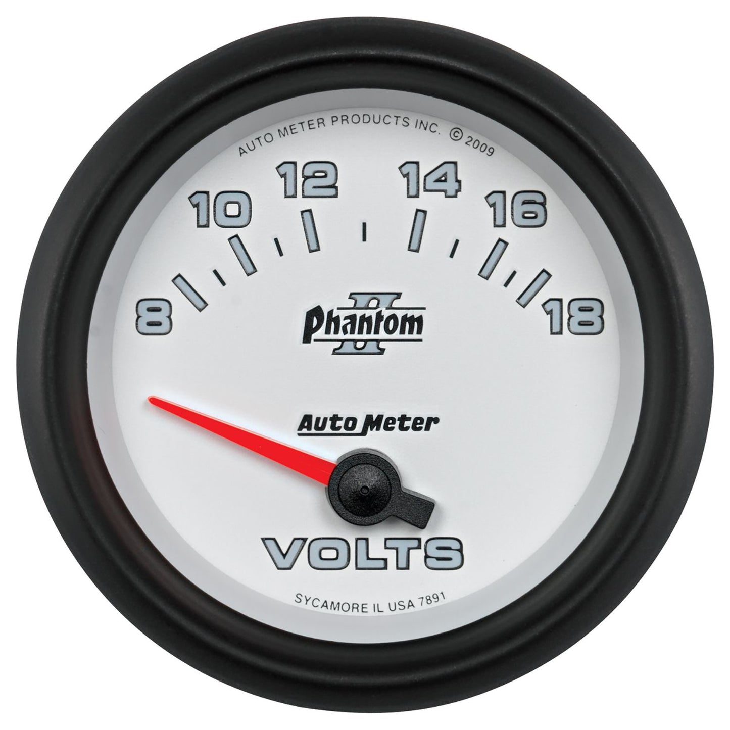 AutoMeter 2-5/8 Voltmeter 8-18V Sse AU7891