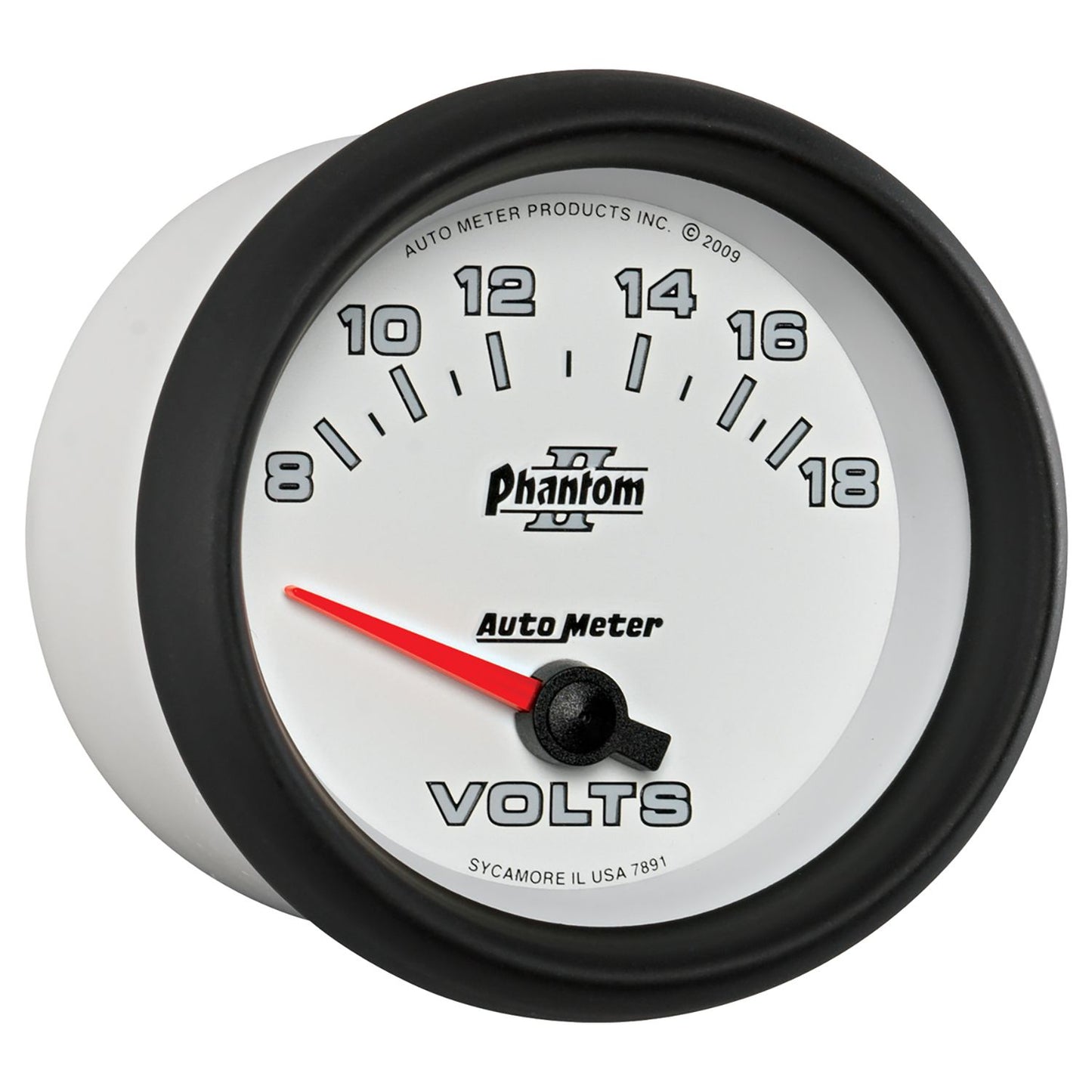 AutoMeter 2-5/8 Voltmeter 8-18V Sse AU7891