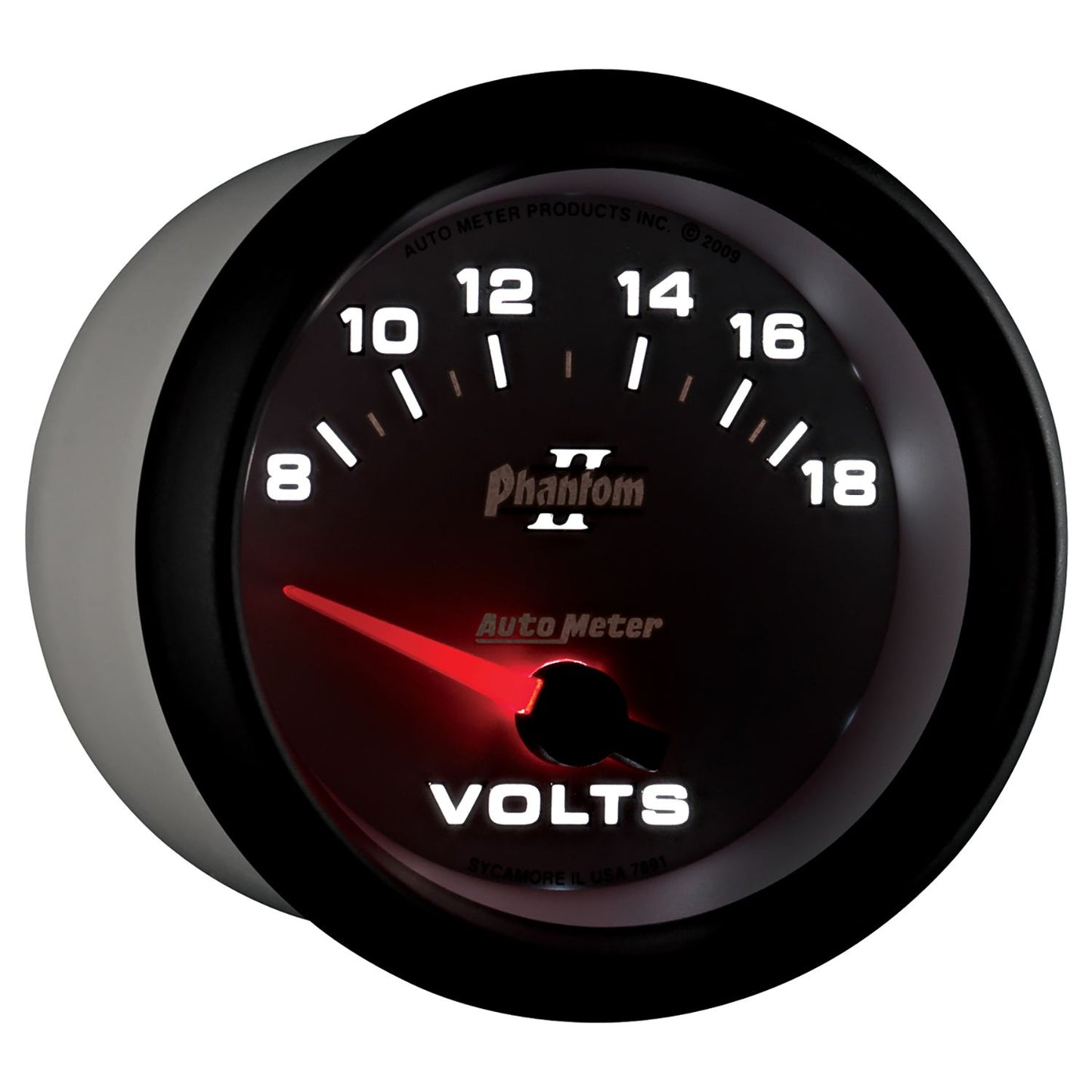 AutoMeter 2-5/8 Voltmeter 8-18V Sse AU7891