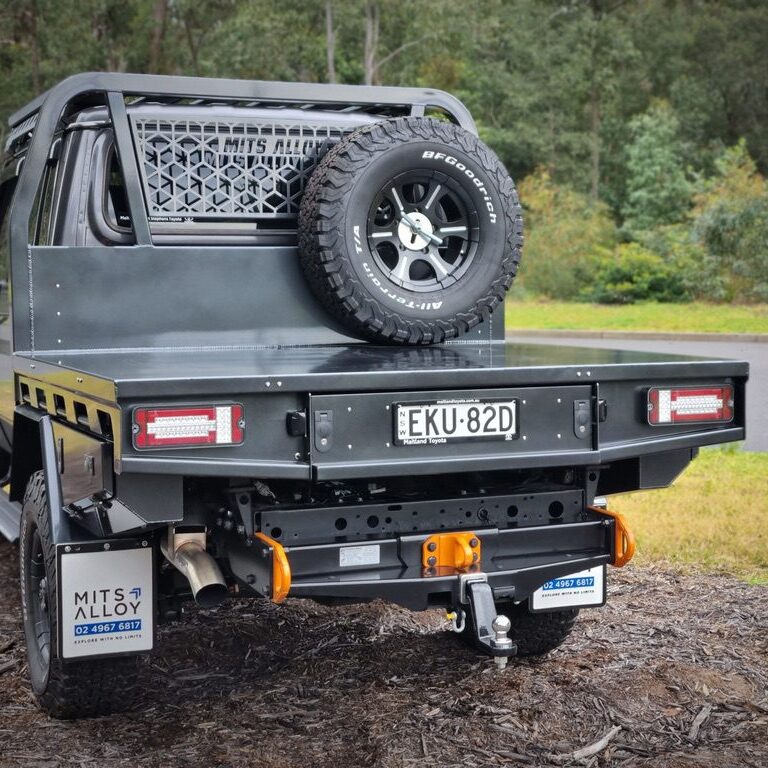 Torqit 79 Series 3.5in 4.5L TD Single Cab Ute Straight Through System