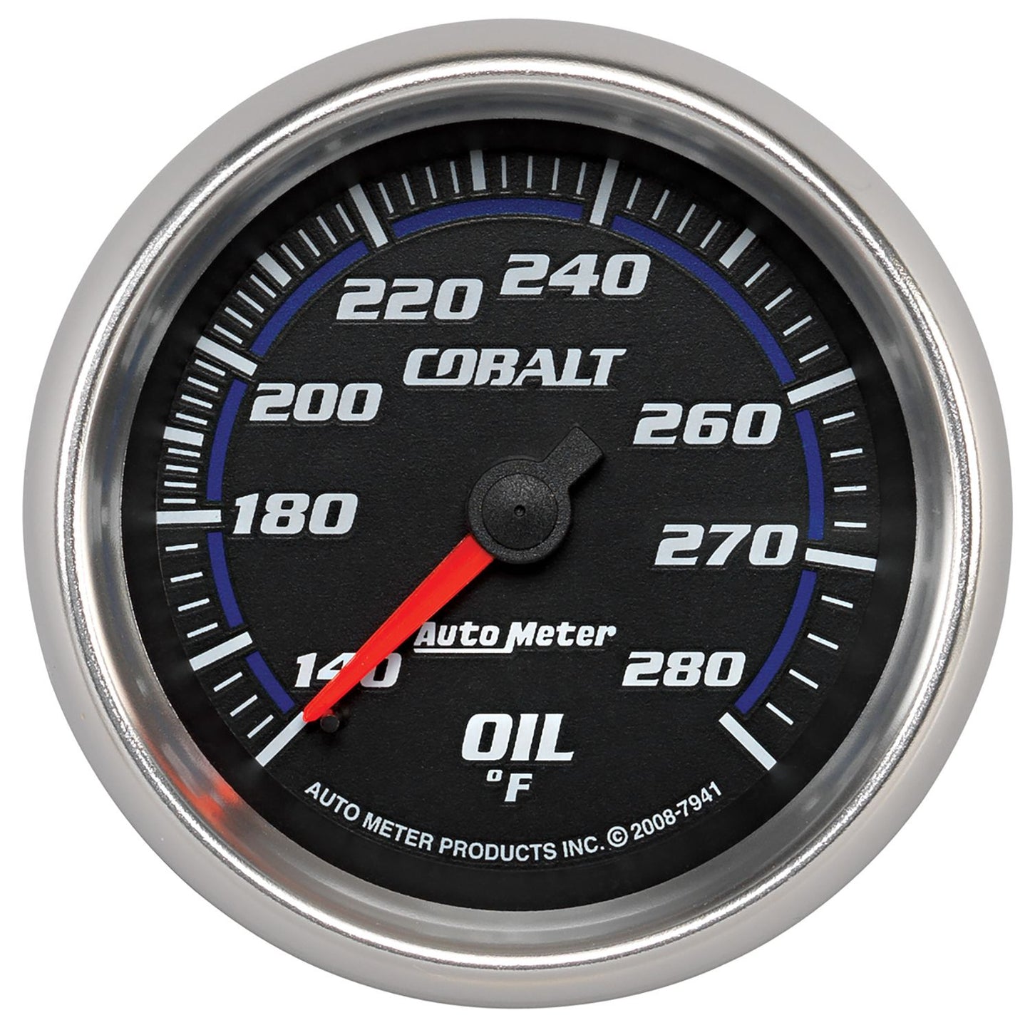 AutoMeter Cobalt 2-5/8in Oil Temp Gauge AU7941