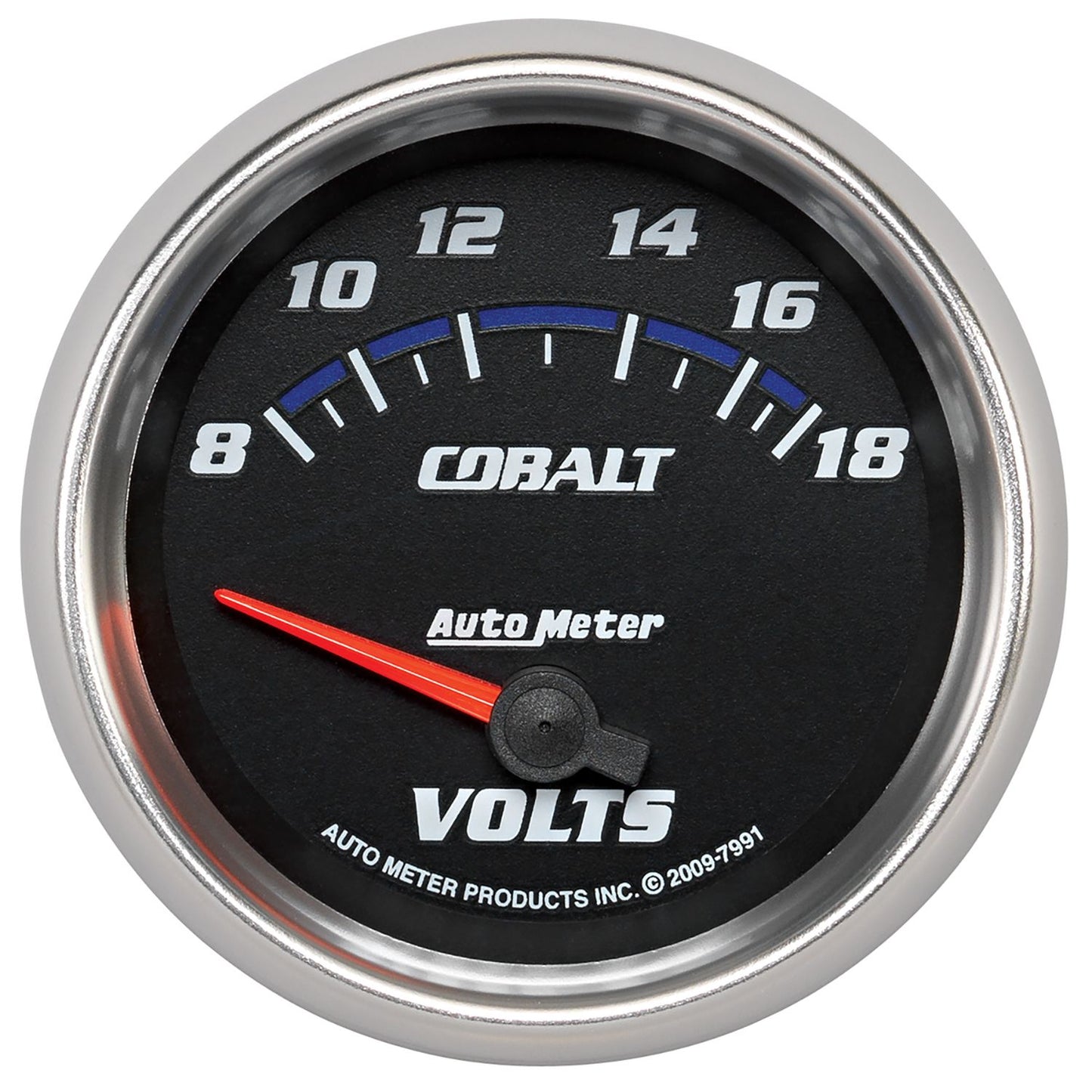 AutoMeter Cobalt 2-5/8in Voltmeter AU7991