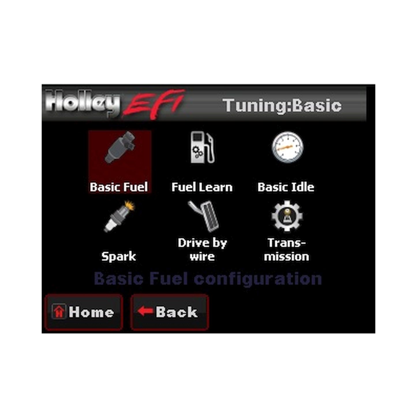 Holley EFI 3.5in Touch LCD Screen 553-108