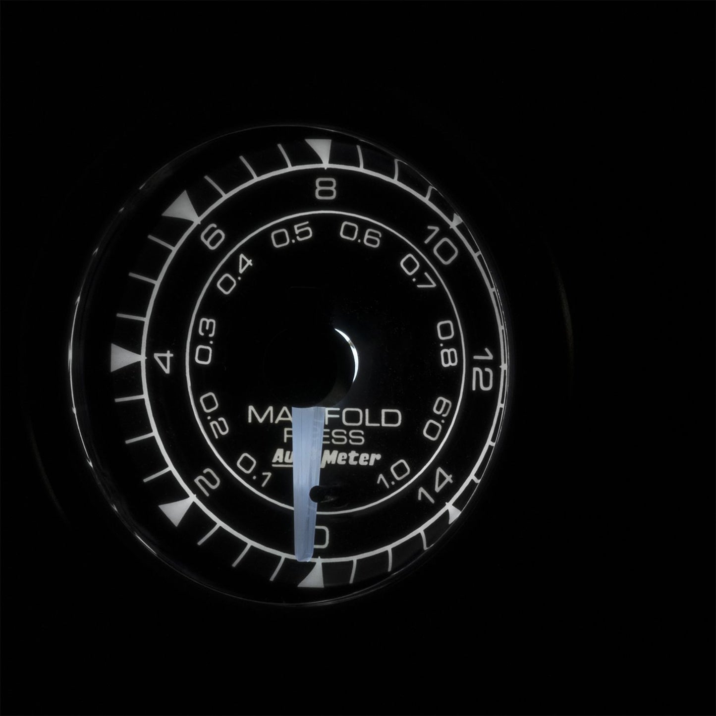 AutoMeter Chrono 2-1/16in Boost Pressure AU8150