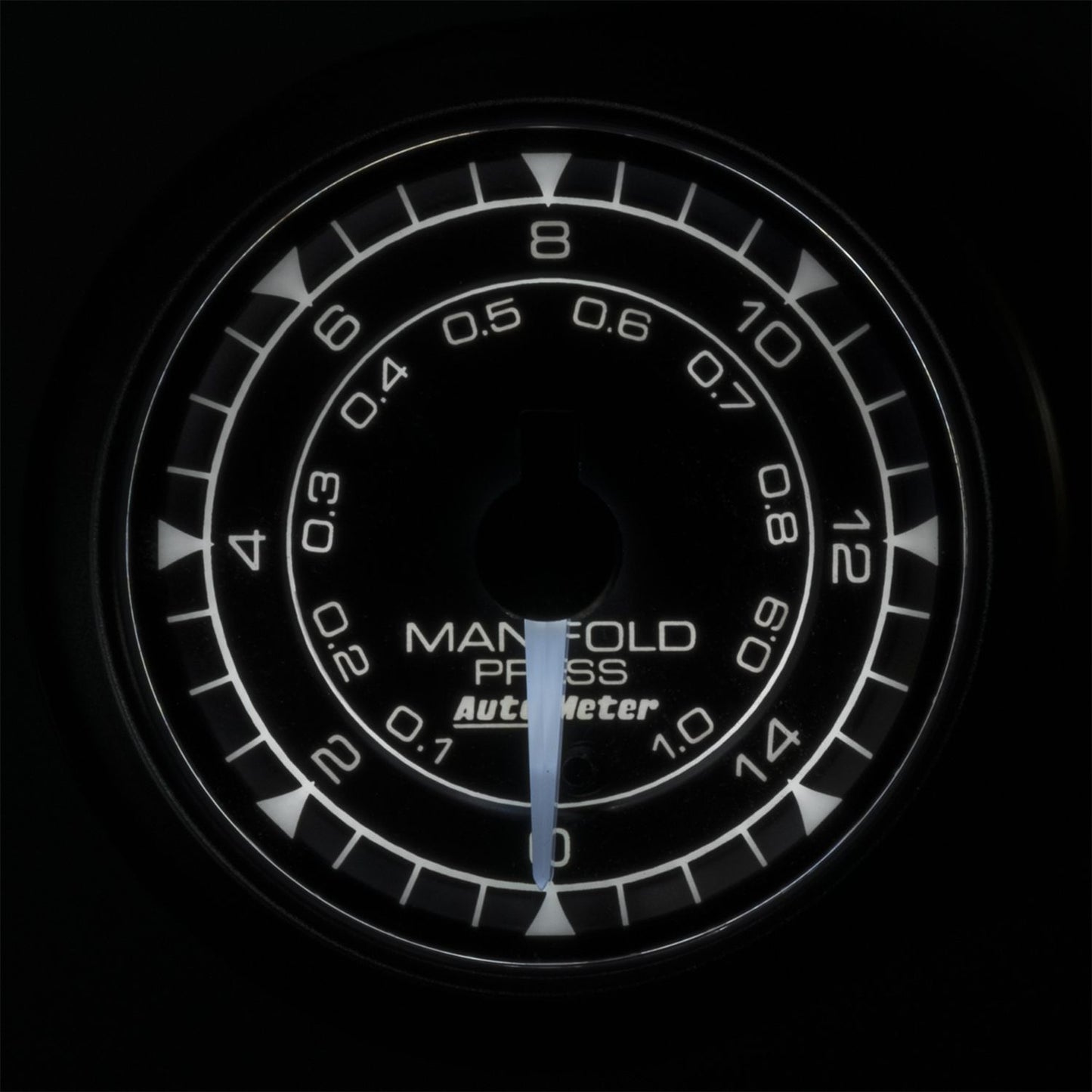 AutoMeter Chrono 2-1/16in Boost Pressure AU8150