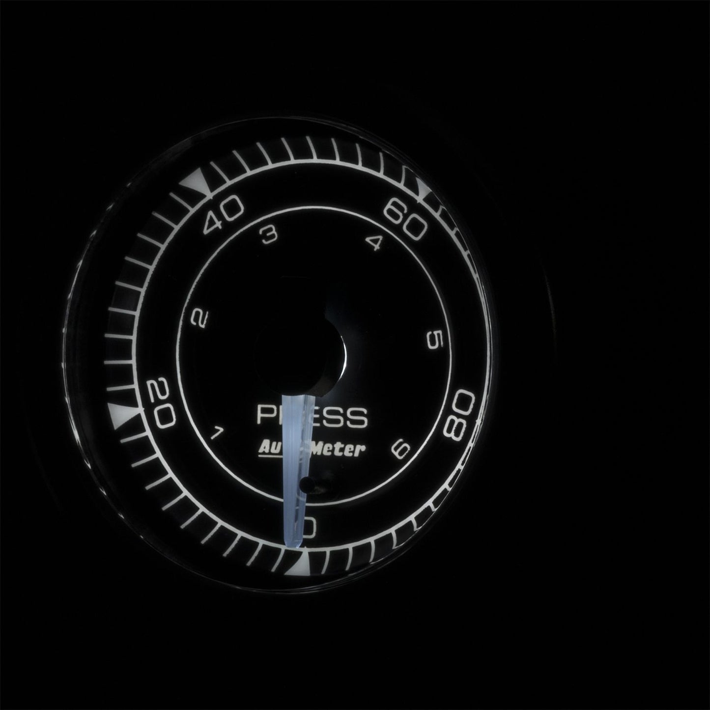 AutoMeter Chrono 2-1/16in Pressure Gauge AU8153