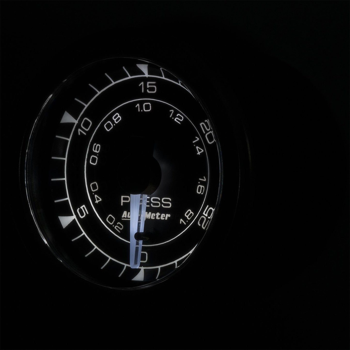 AutoMeter Chrono 2-1/16in Pressure Gauge AU8164