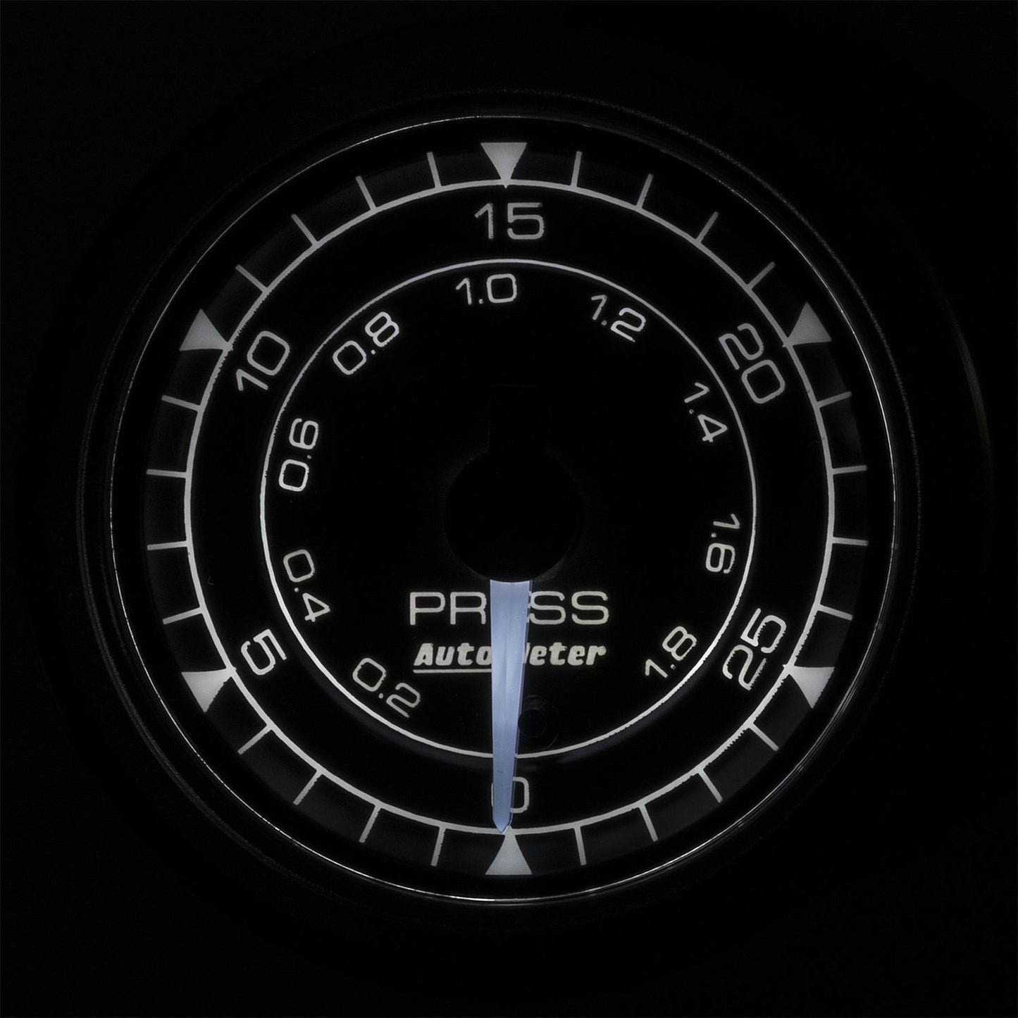 AutoMeter Chrono 2-1/16in Pressure Gauge AU8164