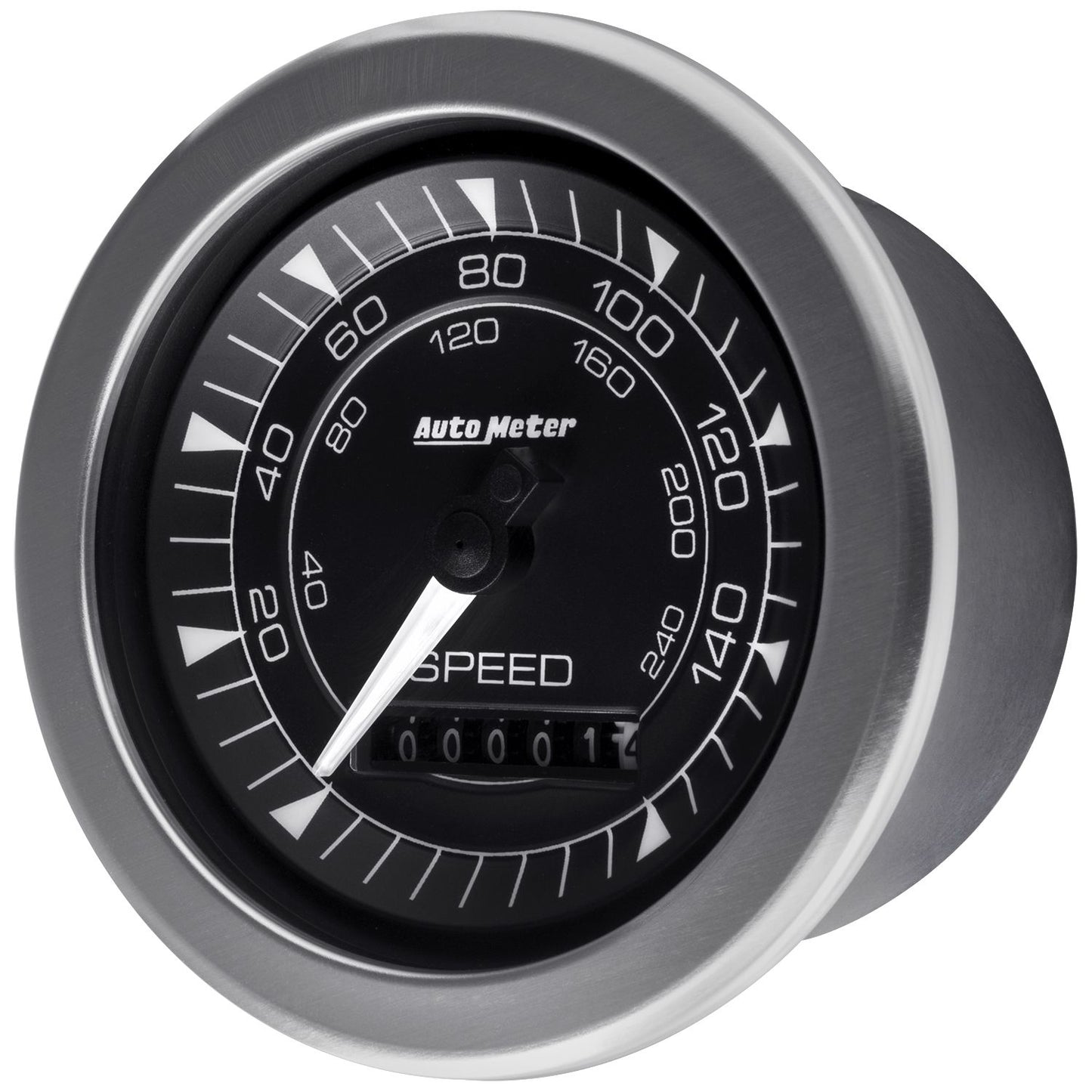 AutoMeter Chrono 3-3/8in Speedo 160Mph AU8188