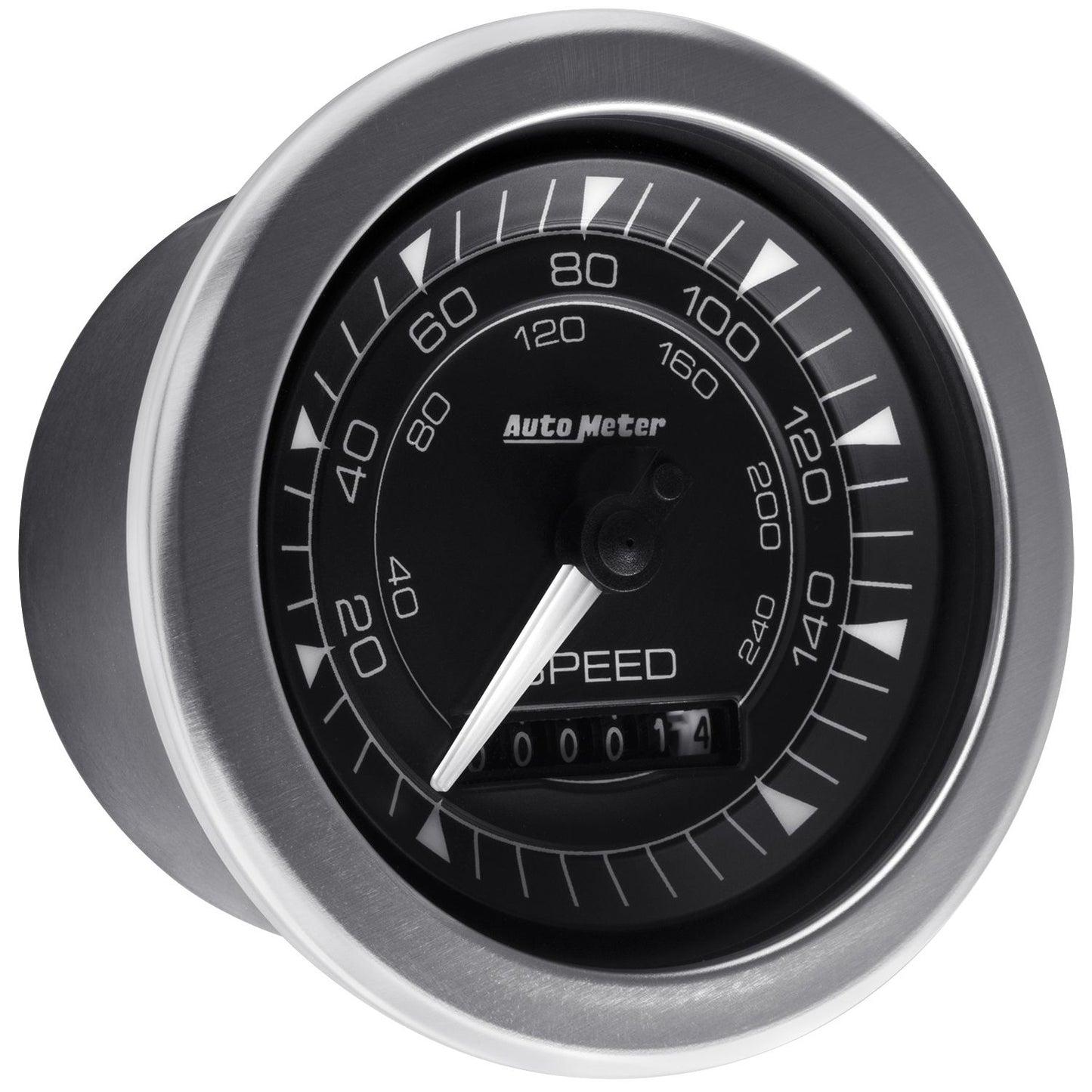 AutoMeter Chrono 3-3/8in Speedo 160Mph AU8188
