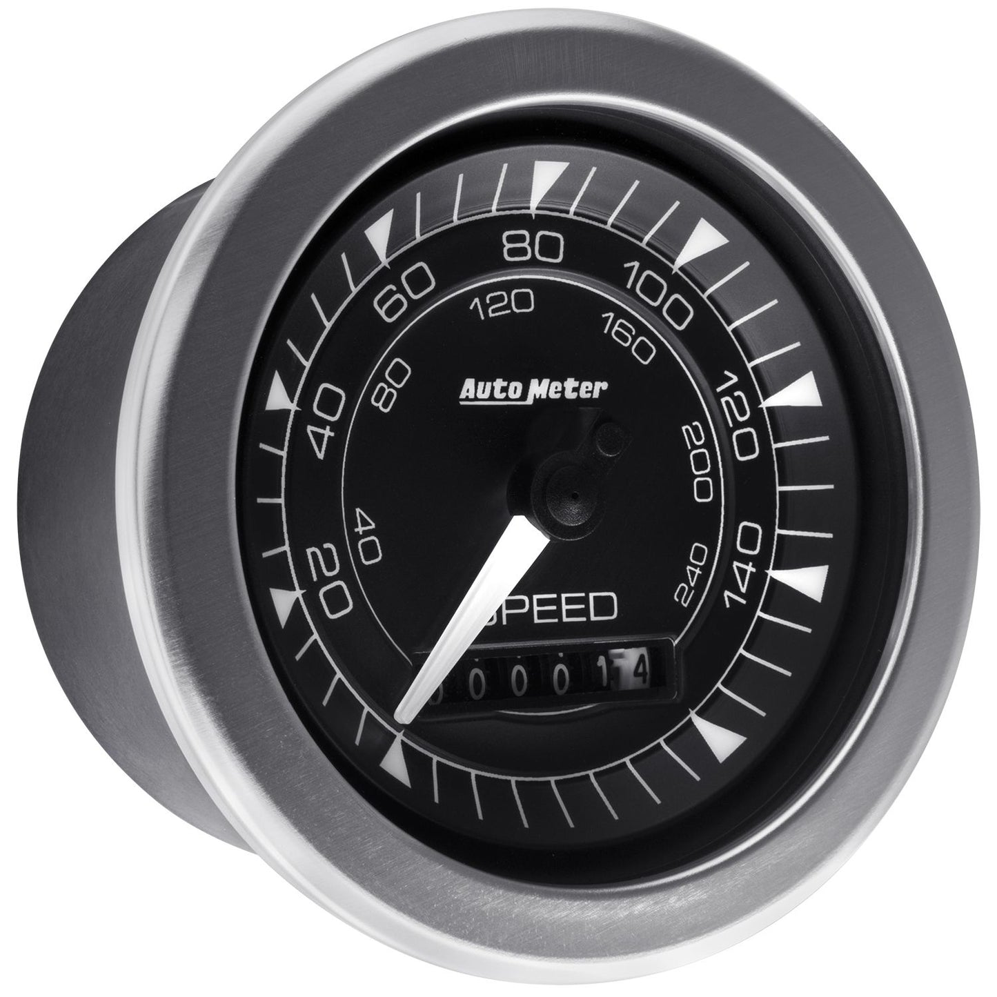 AutoMeter Chrono 3-3/8in Speedo 160Mph AU8188