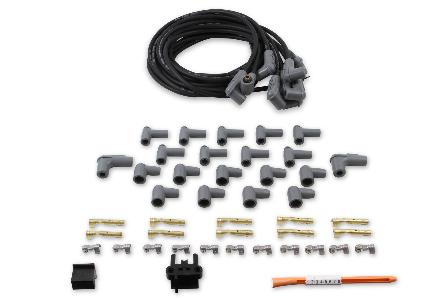 MSD Wire Set Black Super Cond 8C MSD 31233
