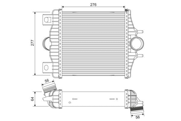 Valeo Intercooler OE Quality 818384