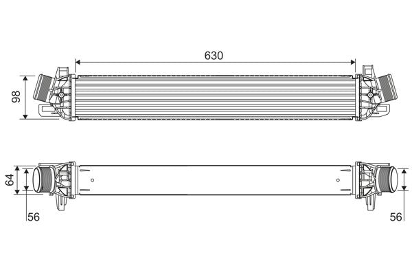 Valeo Intercooler OE Quality 822914