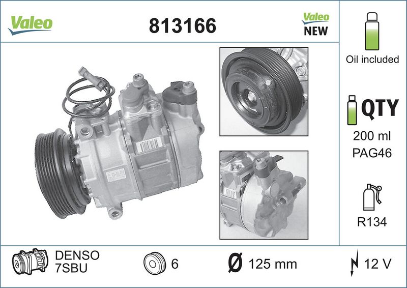 Valeo Compressor 813166