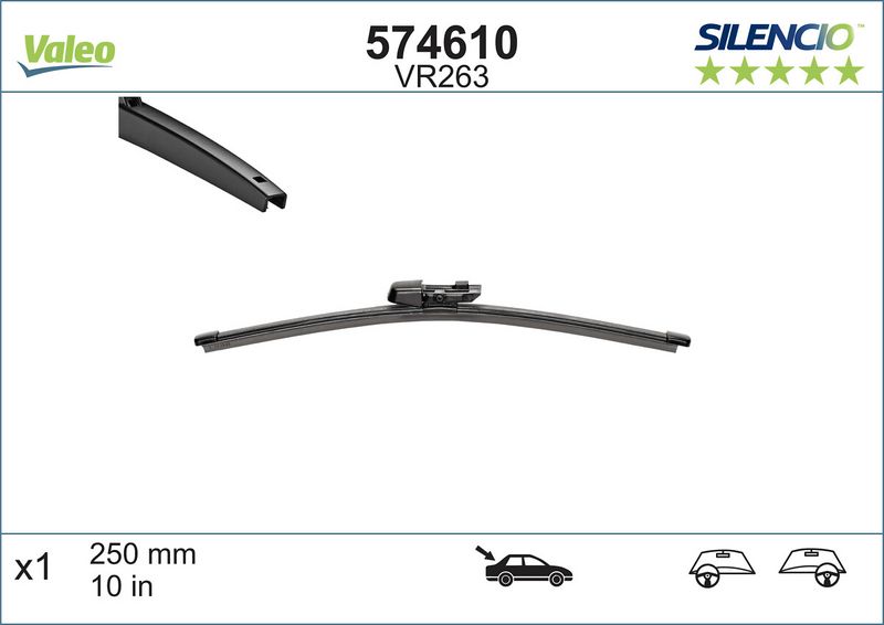 Valeo Wiper Blade 574610