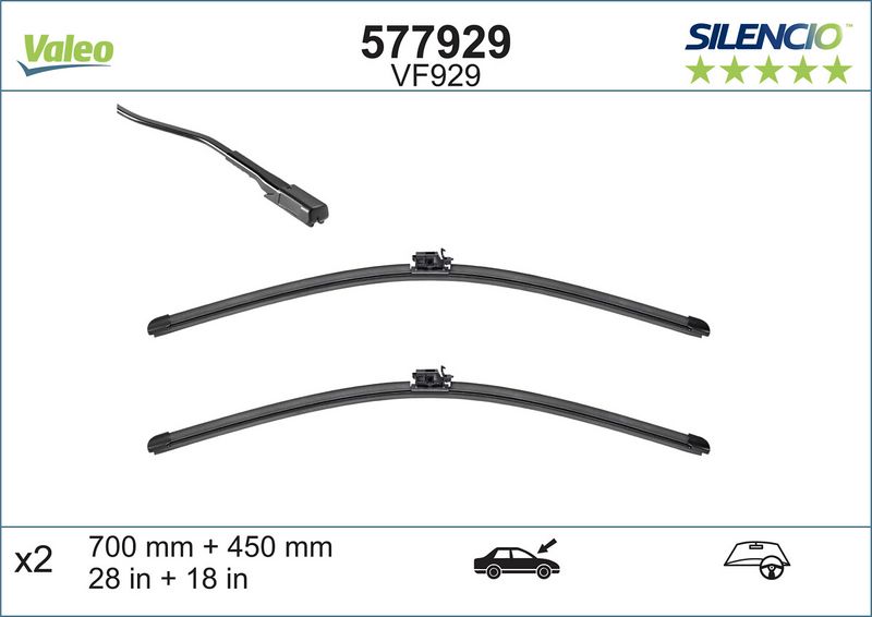 Valeo Wiper Blade 577929