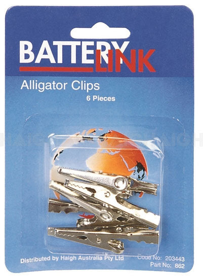 Haigh Battery Test Clip 10Amp Card 6 862