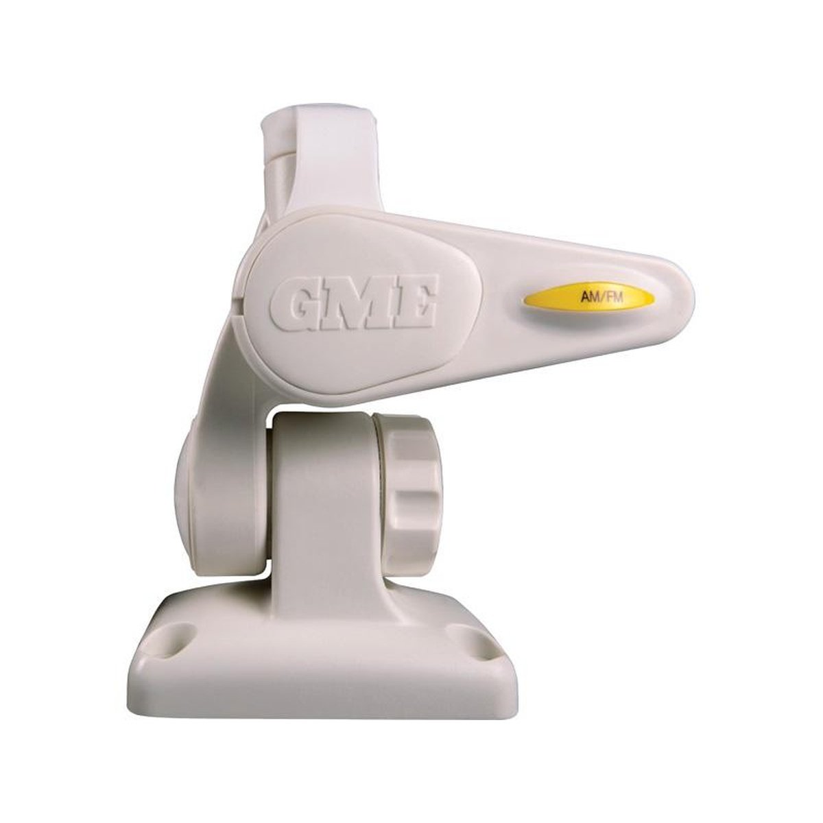 GME Double Swivel Antenna Base White