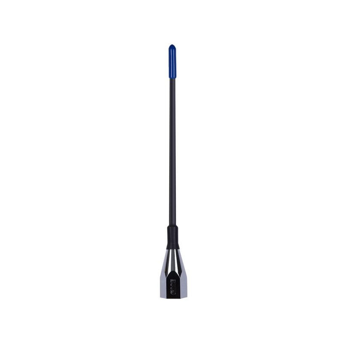GME UHF CB Flexible Antenna 2.1dB 150mm Black Stainless Steel AE4002
